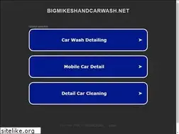 Sites similar to bigmikeshandcarwash.net