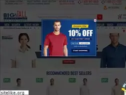 Sites similar to bigntallapparel.com