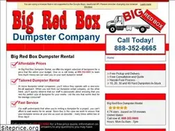 Sites similar to bigredboxdumpsterrental.com