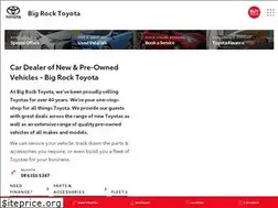 Sites similar to bigrocktoyota.com.au