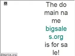Sites similar to bigsales.org