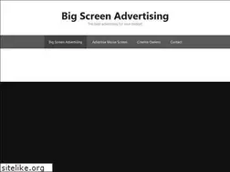 Sites similar to bigscreenad.com