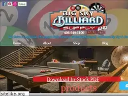 Sites similar to bigskybilliardsupply.com