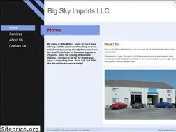 Sites similar to bigskyimportsllc.com