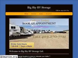 Sites similar to bigskyrvstorage.com