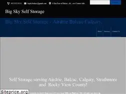 Sites similar to bigskyselfstorage.ca