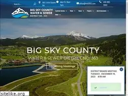 Sites similar to bigskywatersewer.com