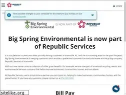 Sites similar to bigspringenvironmental.com