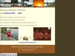 Sites similar to bigstevesresort.com