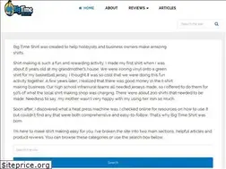 Sites similar to bigtimeshirt.com