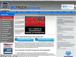 Sites similar to bigtruckdrivingjobs.com