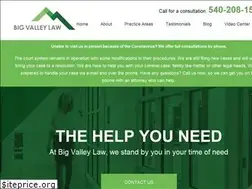 Sites similar to bigvalleylaw.com