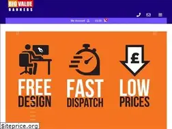 Sites similar to bigvaluebanners.co.uk