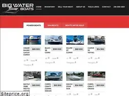 Sites similar to bigwaterboatbroker.com