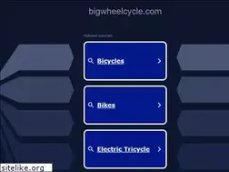 Sites similar to bigwheelcycle.com