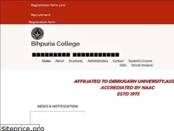 Sites similar to bihpuriacollege.edu.in