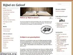 Sites similar to bijbelengeloof.com