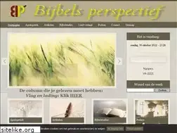 Sites similar to bijbels-perspectief.nl