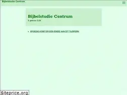 Sites similar to bijbelstudiecentrum.nl