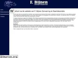 Sites similar to bijnenzonwering.nl