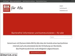 Sites similar to bik-fuer-alle.de