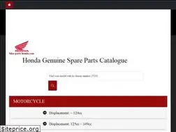 Sites similar to bike-parts-honda.com