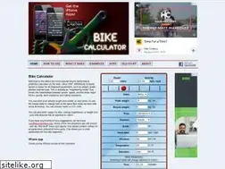 Sites similar to bikecalculator.com