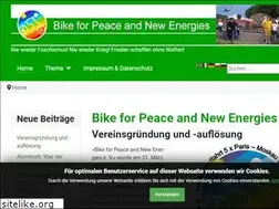 Sites similar to bikeforpeace-and-new-energies.net