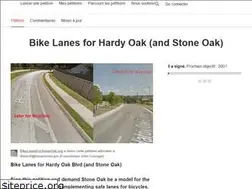 Sites similar to bikelanesforstoneoak.org