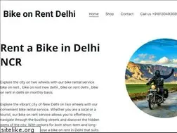 Sites similar to bikeonrentdelhi.com