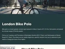 Sites similar to bikepolo.co.uk
