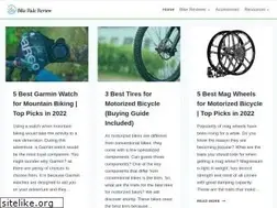 Sites similar to bikeridereview.com