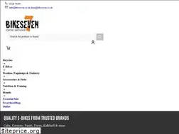 Sites similar to bikeseven.co.uk