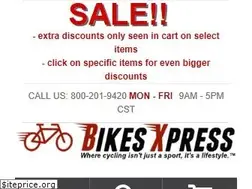 Sites similar to bikesxpress.com