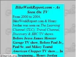 Sites similar to bikeweekreport.com