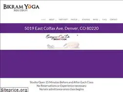 Sites similar to bikramyogamilehigh.com