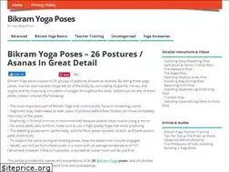 Sites similar to bikramyogaposesguide.com