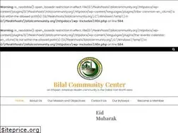 Sites similar to bilalcommunity.org