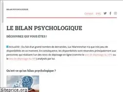 Sites similar to bilan-psychologique.com
