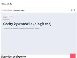 Sites similar to bilansdziecka.pl