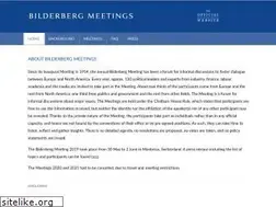 Sites similar to bilderbergmeetings.org