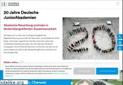 Sites similar to bildung-und-begabung.de