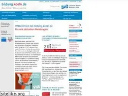 Sites similar to bildung.koeln.de