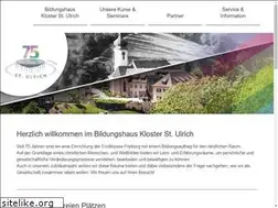 Sites similar to bildungshaus-kloster-st-ulrich.de