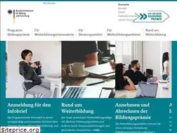 Sites similar to bildungspraemie.de