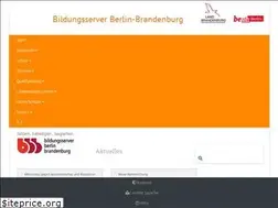 Sites similar to bildungsserver.berlin-brandenburg.de