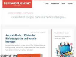 Sites similar to bildungssprache.net