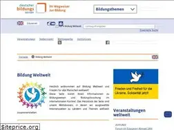 Sites similar to bildungweltweit.de