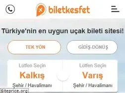 Sites similar to biletkesfet.com