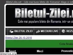Sites similar to biletul-zilei.net